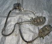 01-06 Honda CBR F4i Front Master Cylinder, Brake Lines and Calipers
