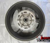 02-03 Honda CBR 954RR Rear Wheel with Sprocket and Rotor