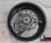 11-16 Suzuki GSXR 600 750 Rear Wheel with Sprocket and Rotor