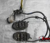 07-08 Honda CBR 600RR Front Master Cylinder, Brake Lines and Calipers