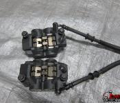 08-14 Yamaha YZF R6 Front Brake Lines and Calipers
