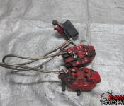01-06 Honda CBR F4i Front Master Cylinder, Brake Lines and Calipers