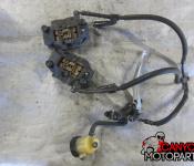 08-16 Yamaha YZF R6 Front Master Cylinder, Brake Lines and Calipers