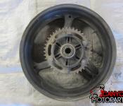 06-07 Honda CBR 1000RR Rear Wheel with Sprocket and Rotor