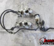 11-23 Suzuki GSXR 600 750 Front Master Cylinder, Brake Lines and Calipers