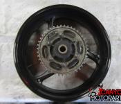 11-23 Suzuki GSXR 600 750 Rear Wheel with Sprocket and Rotor