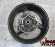 11-23 Suzuki GSXR 600 750 Rear Wheel with Sprocket and Rotor