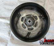 11-23 Suzuki GSXR 600 750 Rear Wheel with Sprocket and Rotor