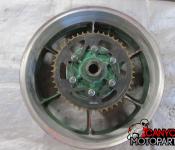 17-25 Suzuki GSXR 1000 Rear Wheel with Sprocket and Rotor