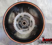 07-08 Suzuki GSXR 1000 Rear Wheel with Sprocket and Rotor