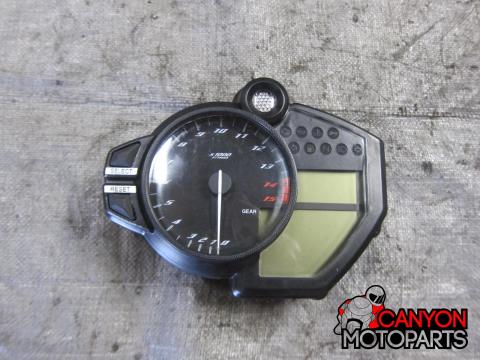 09-14 Yamaha YZF R1 Gauge Cluster (17,586 miles) | Canyon Moto Parts