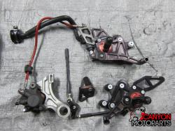 07-08 Honda CBR 600RR Aftermarket Driven Rearsets