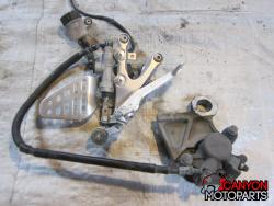 06-07 Yamaha YZF R6 Right Rearset 