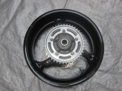 08-11 Suzuki GSXR 1300 Hayabusa Rear Wheel with Sprocket and Rotor