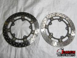 03-05 Yamaha R6 / 06-10 R6s Front Brake Rotors - STRAIGHT