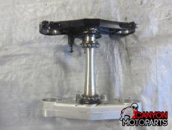 07-08 Yamaha R1 Upper and Lower Triple Tree with Steering Stem 