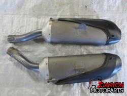 07-08 Yamaha R1 Exhaust - Mufflers