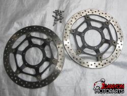12-16 Honda CBR 1000RR Front Brake Rotors - STRAIGHT