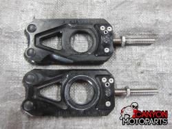 09-14 Yamaha YZF R1 Aftermarket Gilles Tooling Chain Adjusters