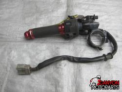 07-08 Honda CBR 600RR Left Clipon and Controls