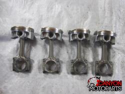 12-23 Kawasaki ZX14 Pistons and Connecting Rods