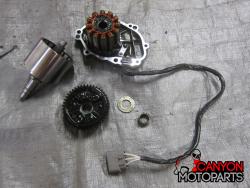 04-06 Yamaha R1 Flywheel Stator and Cover