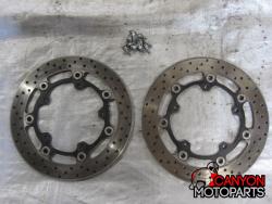 03-05 Yamaha R6 / 06-10 R6s Front Rotors - STRAIGHT