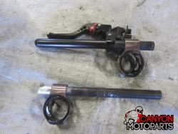 06-07 Suzuki GSXR 600 750 Aftermarket Driven 50mm Adjustable Clipons.