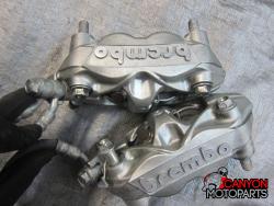 11-18 GSXR 600 750 Front Master Cylinder, Brake Lines and Brembo Calipers