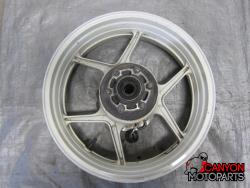 05-06 Kawasaki ZX636 Rear Wheel with Rotor