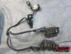 09-14 Yamaha YZF R1 Front Master Cylinder, Brake Lines and Calipers