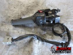 07-08 Honda CBR 600RR Left Clipon and Controls