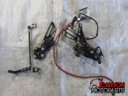 06-07 Suzuki GSXR 600 750 Aftermarket Sato Rearsets