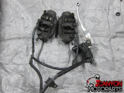05-06 Honda CBR 600RR Front Master Cylinder, Brake Lines and Calipers