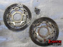 05-06 Honda CBR 600RR Front Rotors 