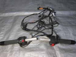 08-11 Suzuki GSXR 1300 Hayabusa Aftermarket Oxford Heated Grips, Left and Right Clipons and Controls