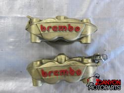 12-16 Suzuki GSXR 1000 Front BREMBO Brake Calipers 2