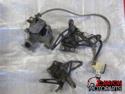 07-08 GSXR 1000 Aftermarket Vortex Rearsets PARTS