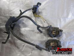 06-07 Yamaha YZF R6 Front Master Cylinder, Brake Lines and Calipers