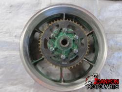 17-25 Suzuki GSXR 1000 Rear Wheel with Sprocket and Rotor