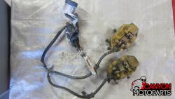 00-01 Honda CBR 929RR Front Master Cylinder, Brake Lines and Calipers