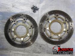01-06 Honda CBR F4i Front Rotors - STRAIGHT