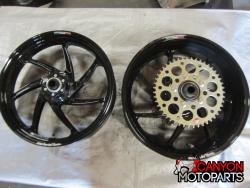08-11 Honda CBR 1000RR Aftermarket Marchesini Genese M7RS Forged Aluminum Wheels