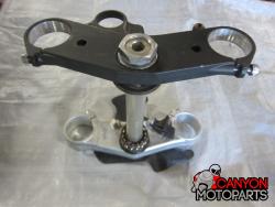 17-20 Yamaha YZF R6 Upper and Lower Triple Tree with Steering Stem 