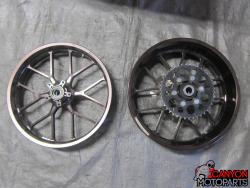 06-11 Kawasaki ZX14 Aftermarket Carrozzeria Vtrack Forged Aluminum Wheels