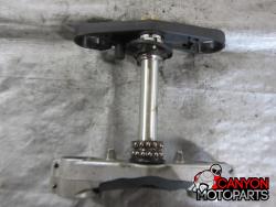 07-08 Suzuki GSXR 1000 Upper and Lower Triple Tree with Steering Stem 