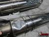 06-11 Kawasaki ZX14 Aftermarket Tiforce Titanium Slipon Exhaust 