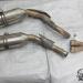 09-14 Yamaha YZF R1 Aftermarket Leo Vince SBK Slip On Exhaust w/ Mid Pipe
